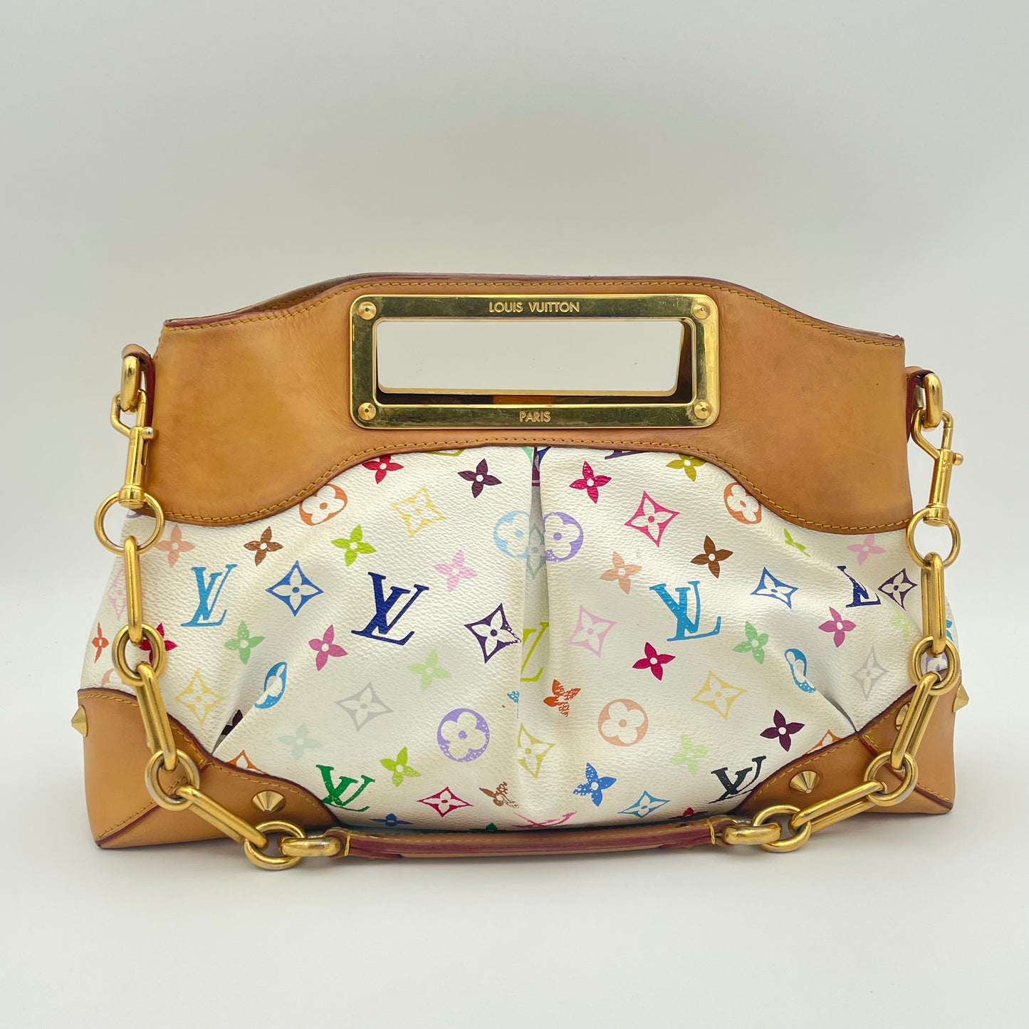 Monogram Multicolor Judy MM White