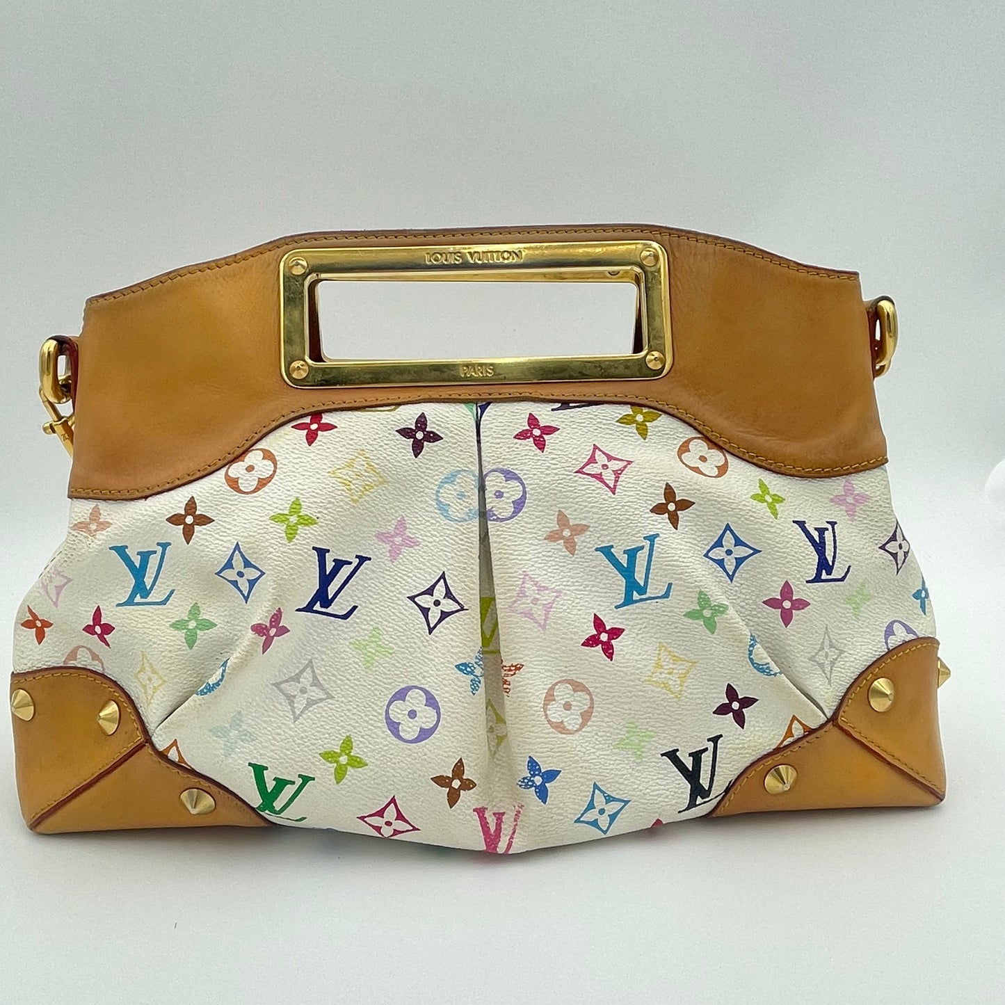 Monogram Multicolor Judy MM White