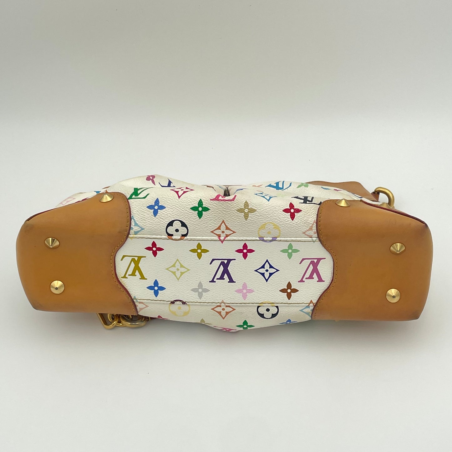 Monogram Multicolor Judy MM White