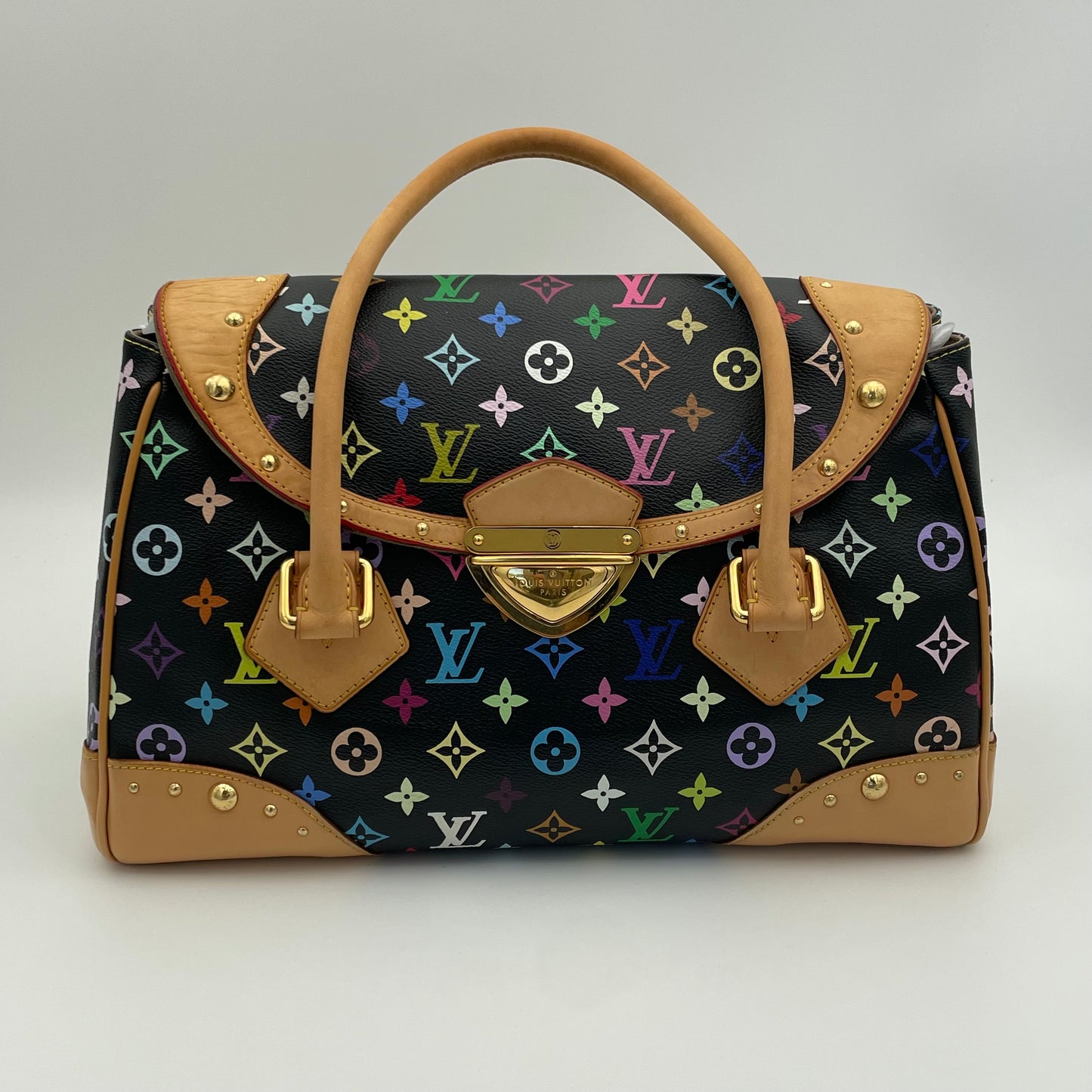 Monogram Multicolor Beverly GM Black