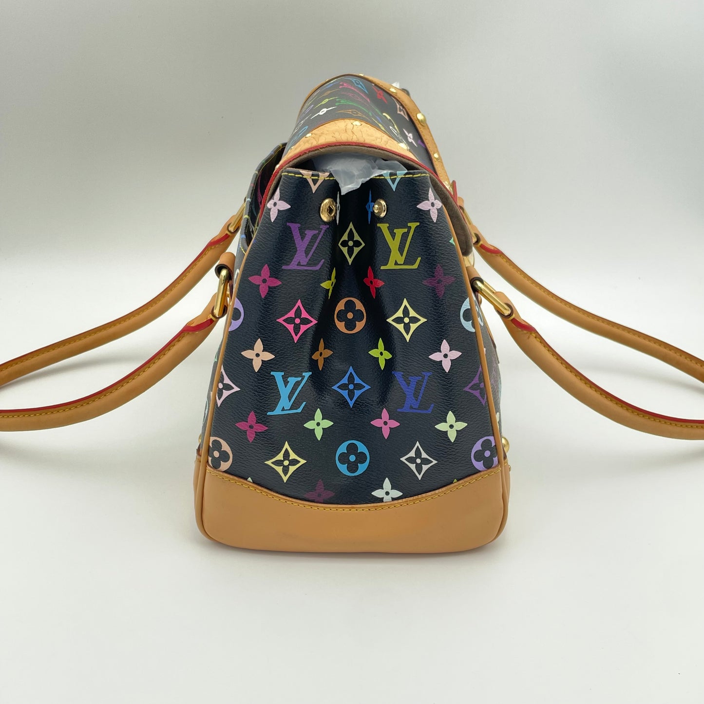 Monogram Multicolor Beverly GM Black