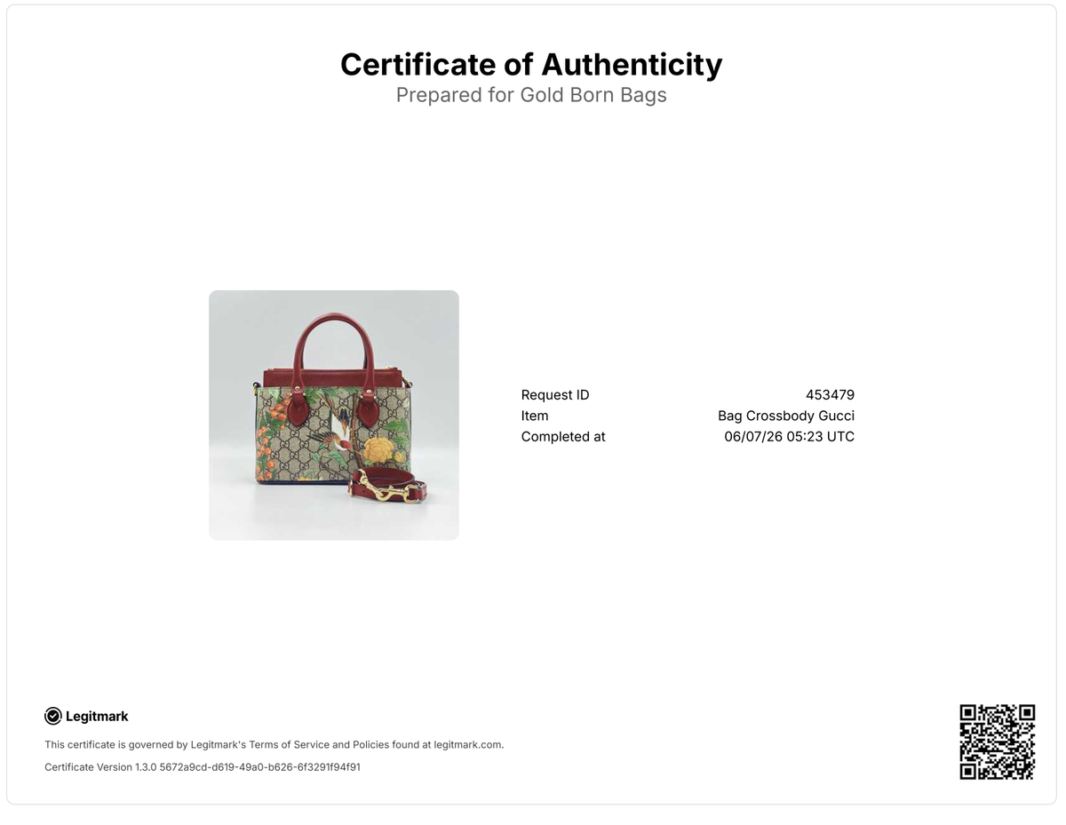 GG Supreme Monogram Tian Small Top Handle Bag GG Supreme Monogram Tian Small Top Handle Bag, view 9 of 9