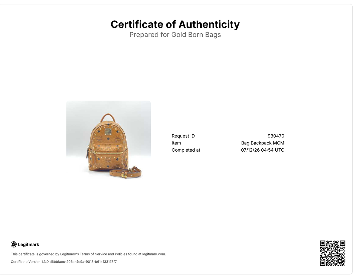 Visetos Side Stud X-Mini Stark Bebe Boo Backpack Cognac Visetos Side Stud X-Mini Stark Bebe Boo Backpack Cognac, view 7 of 7