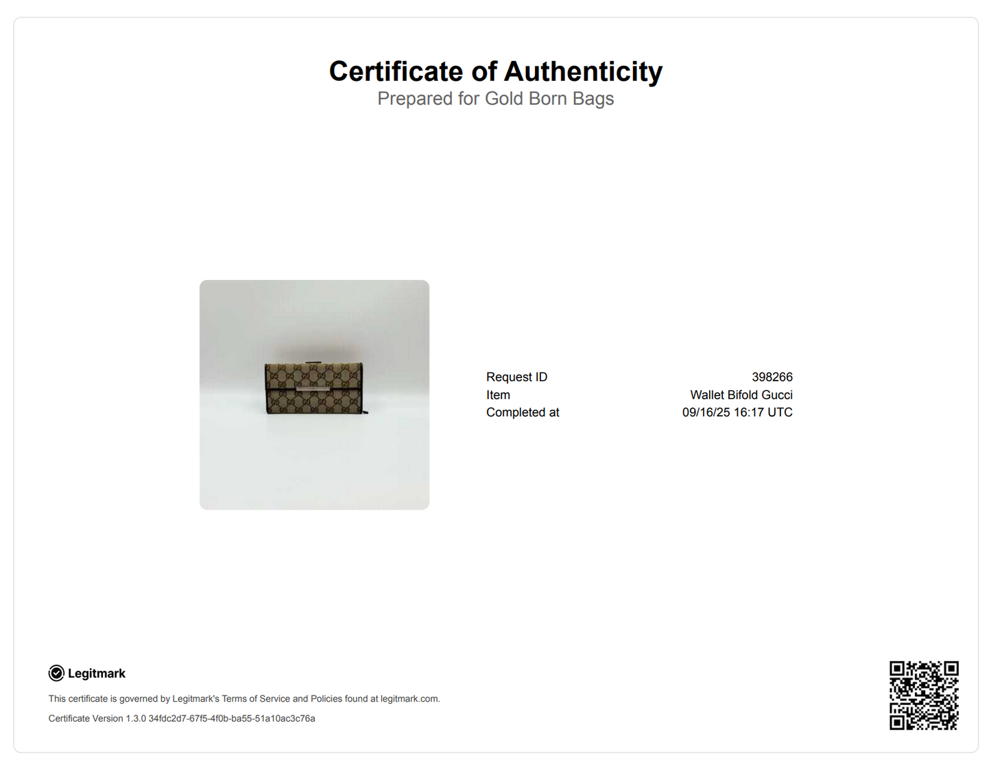 Monogram Metal Bar Continental Flap Wallet Beige Ebony Dark Brown