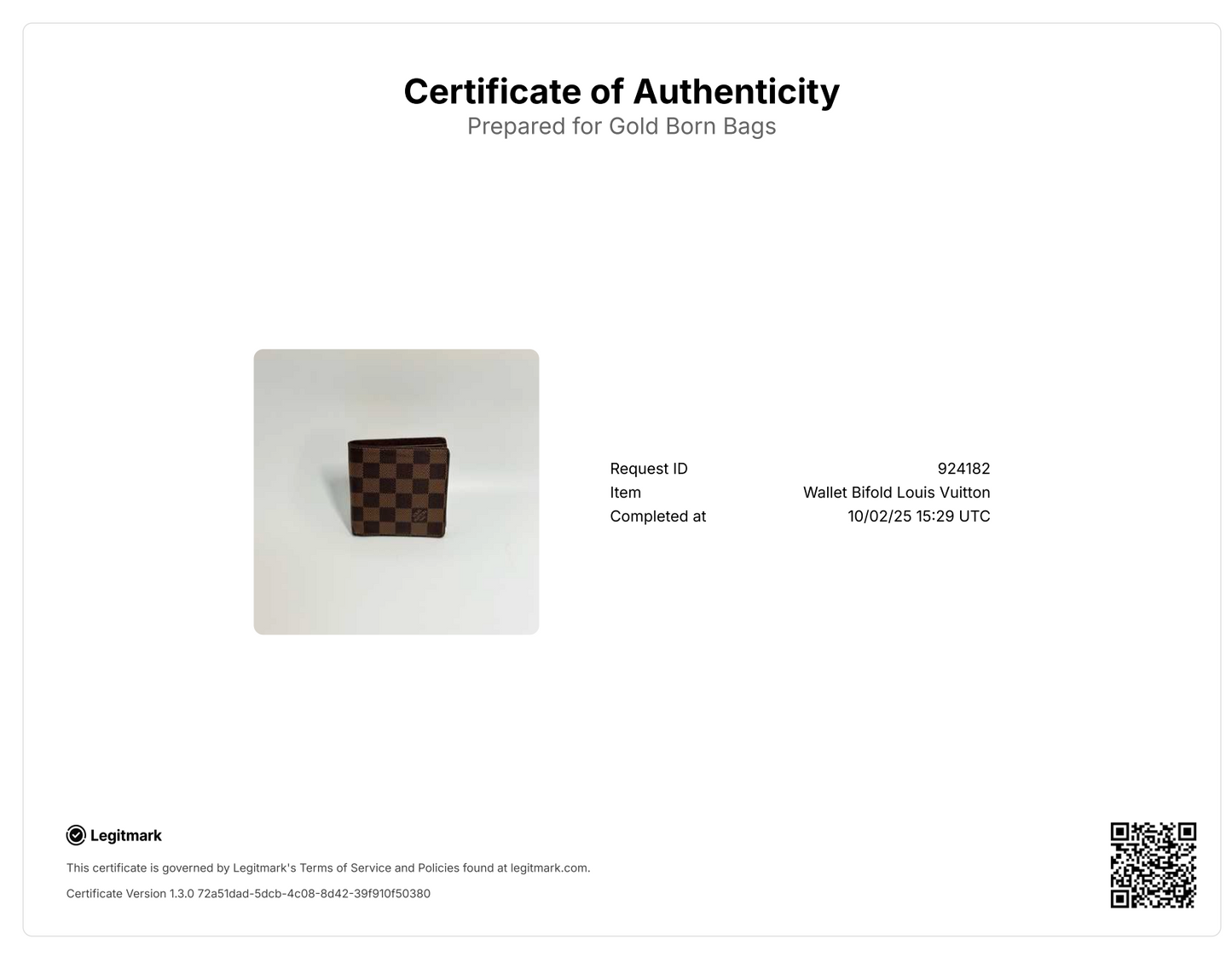 Damier Ebene Billfold Wallet 6 Credit Card Slots