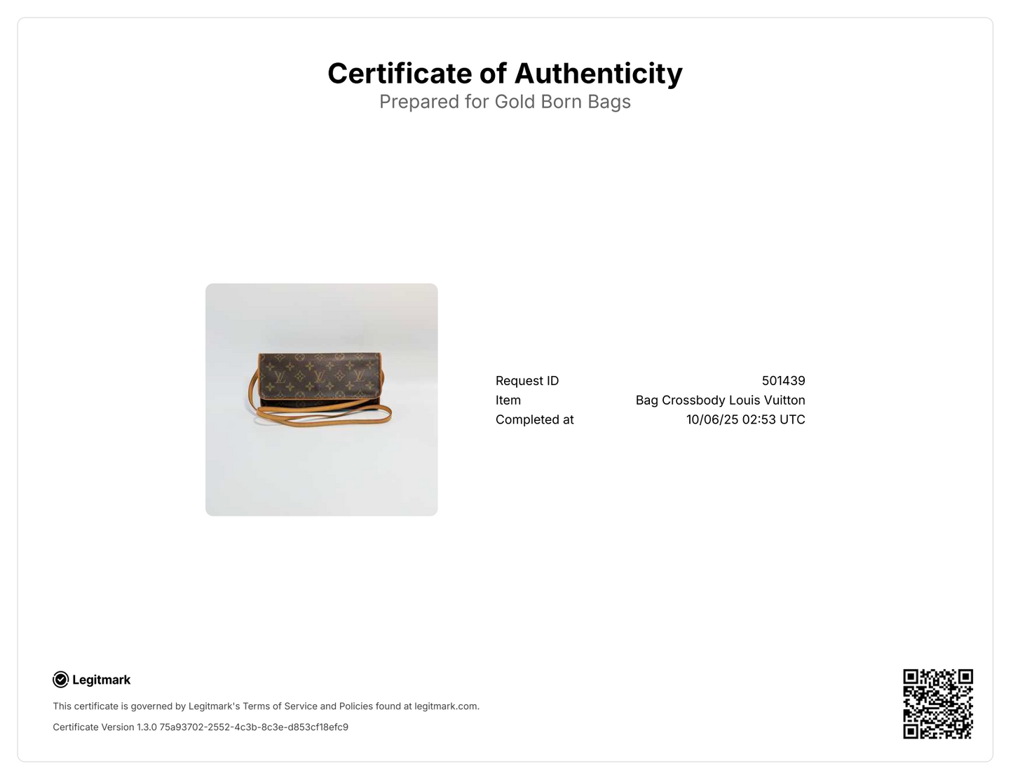 Monogram Pochette Twin GM