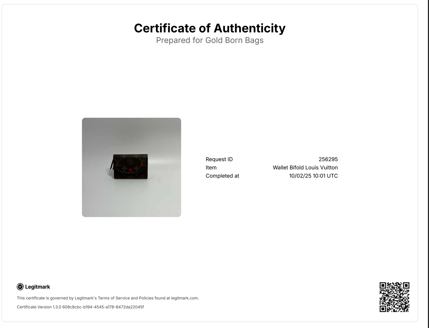 Monogram Rosalie Coin Purse Fuchsia