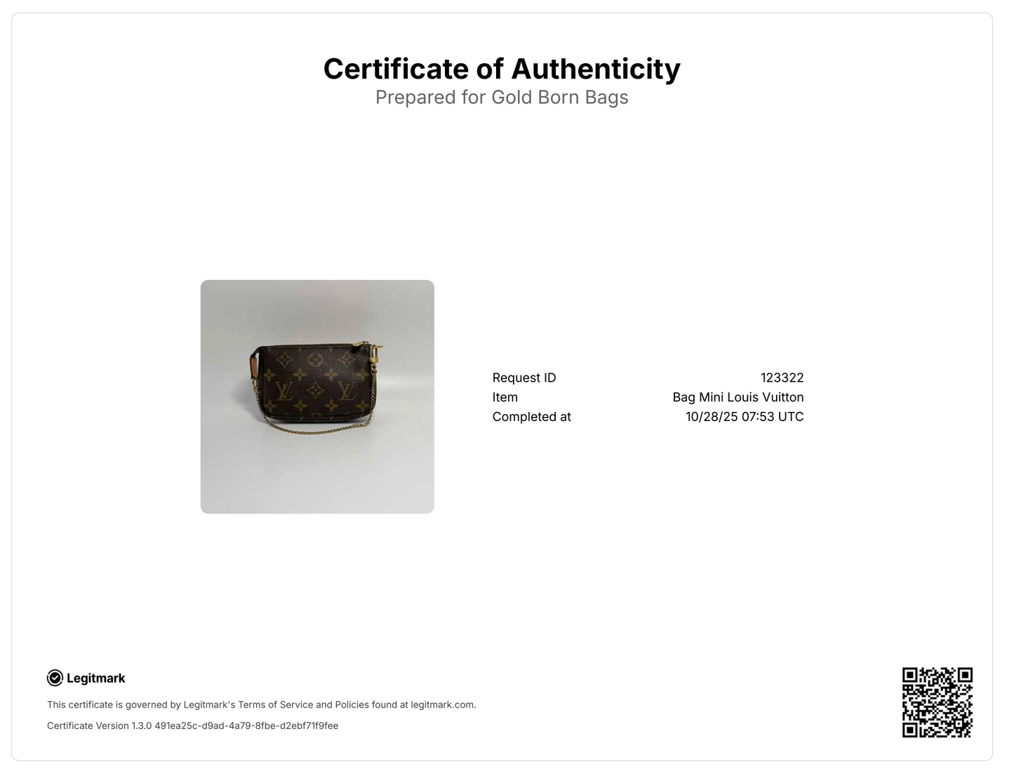 Mini Pochette Accessoires Monogram