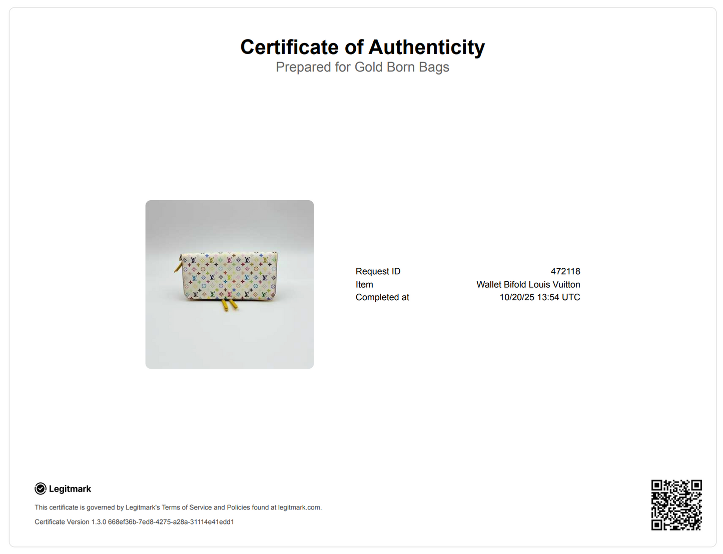 Monogram Multicolor Insolite Wallet White Citron Yellow