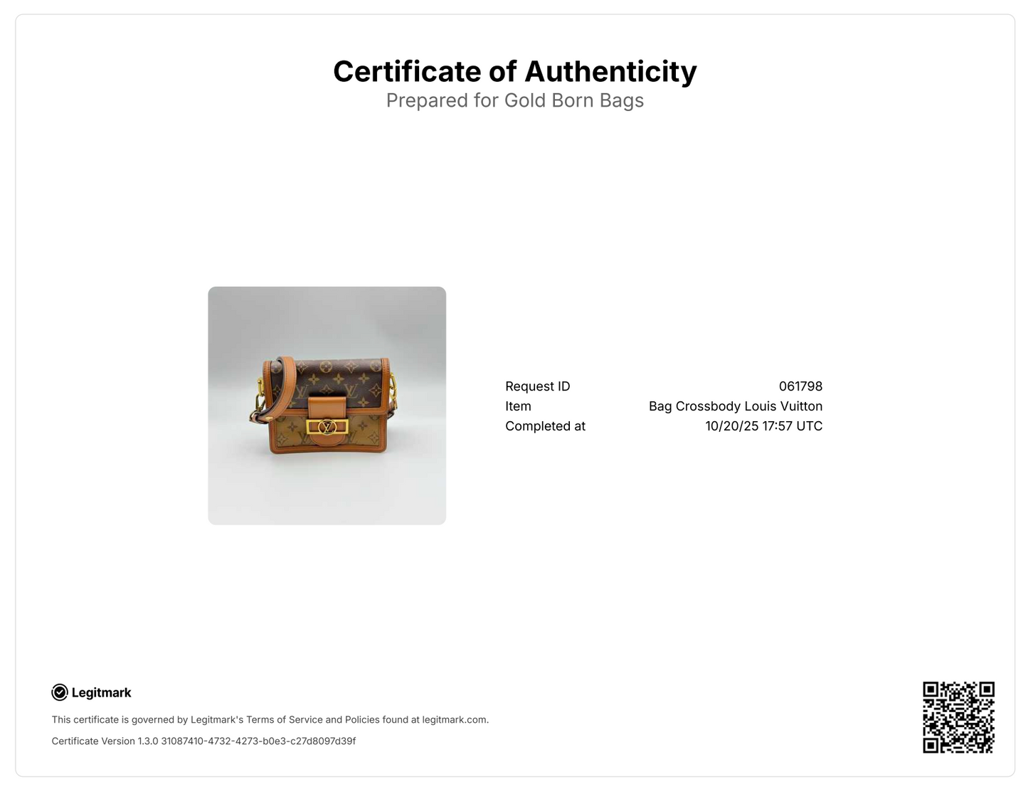 Reverse Monogram Dauphine Mini