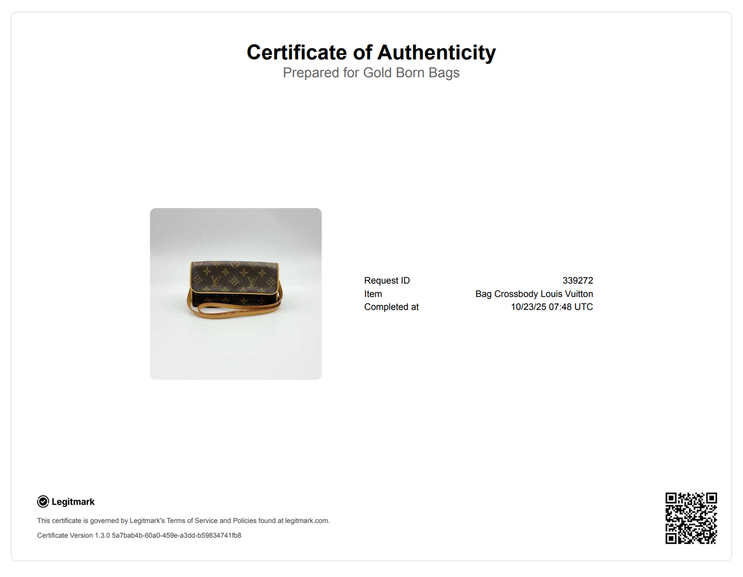 Pochette Twin PM Monogram Crossbody Bag