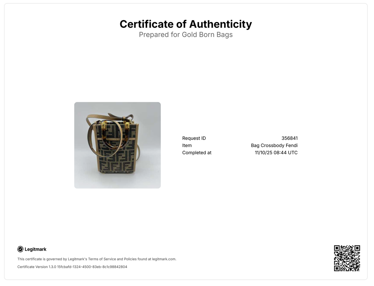 Fendi Canvas Sunshine Shopper Tote Mini 2022 — view 7 of 7 Canvas Sunshine Shopper Tote Mini 2022, view 7 of 7