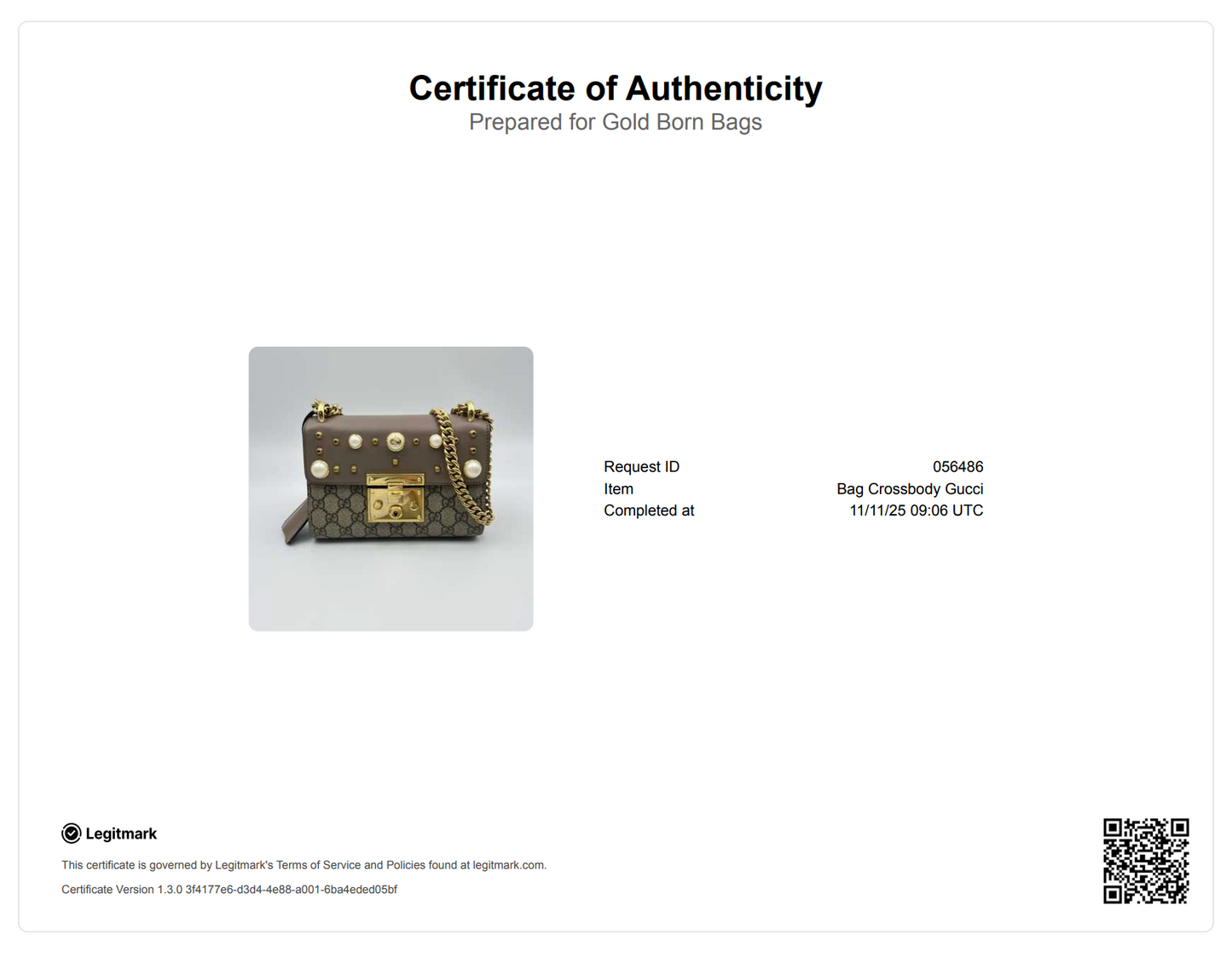 Faux Pearl Padlock Beige Pink