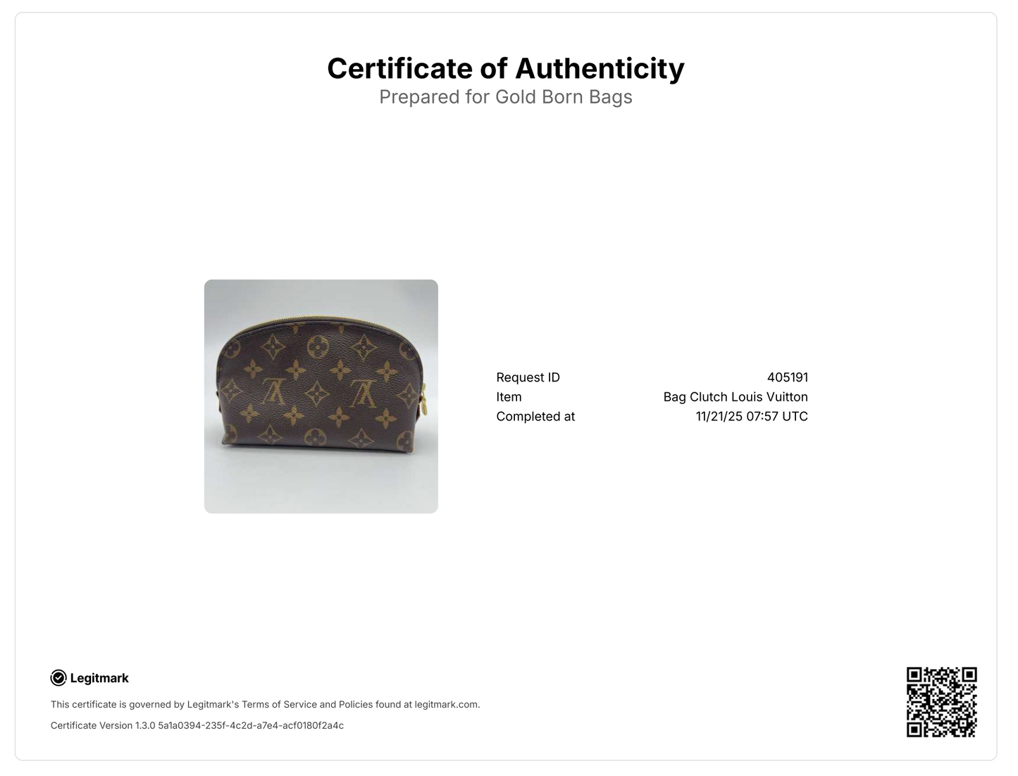 Monogram Cosmetic Pouch PM