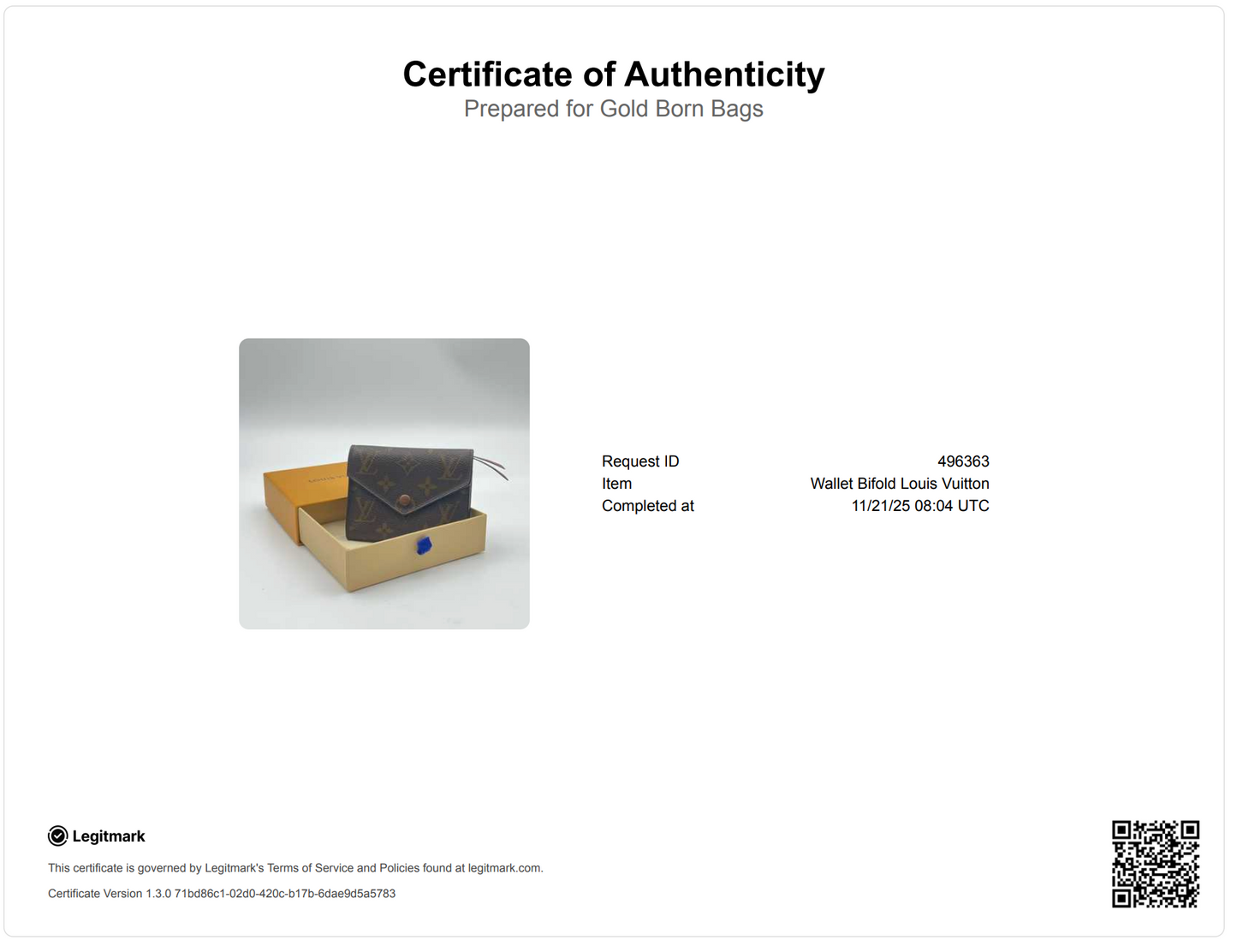 Monogram Victorine Wallet Brown