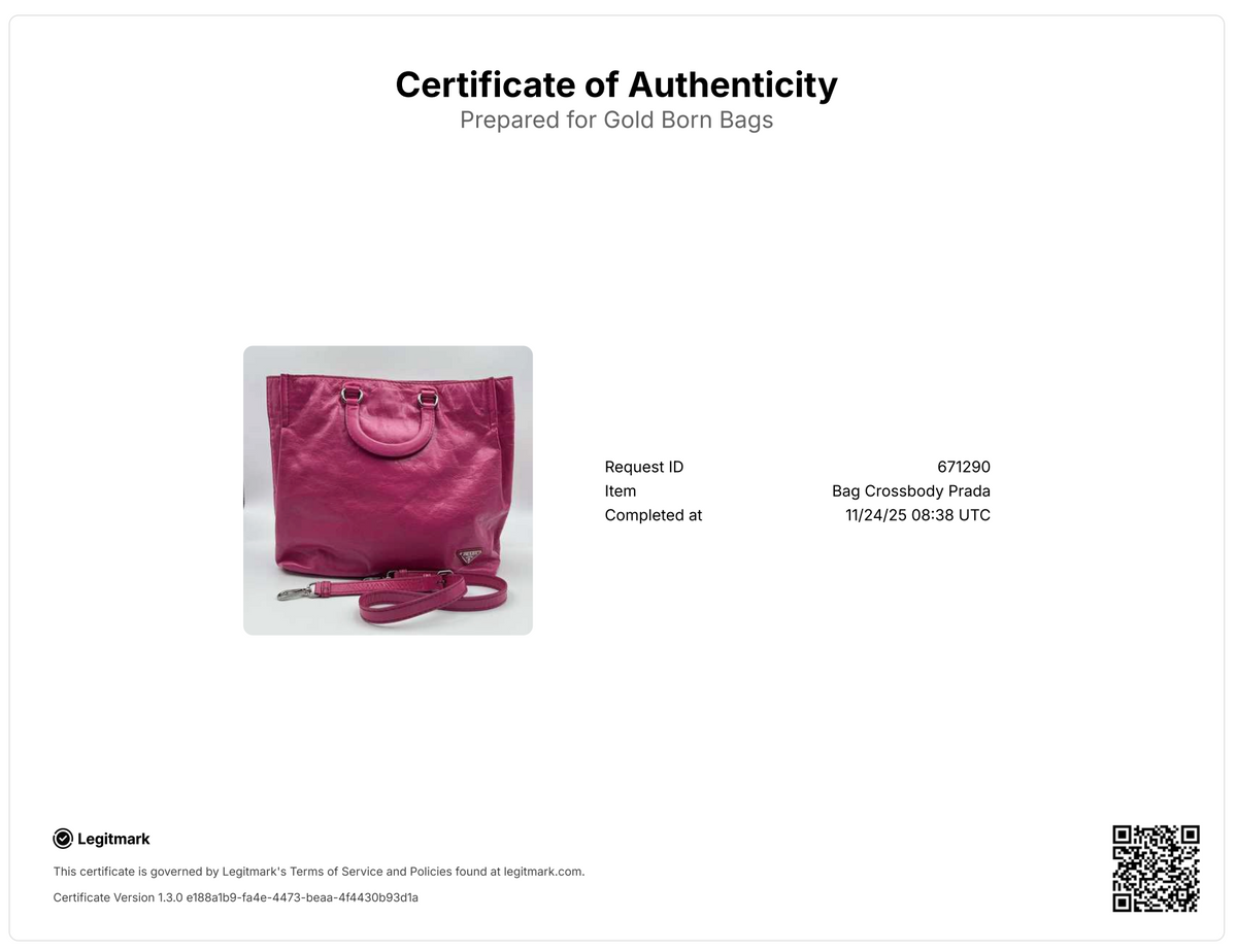 Prada Vitello Shine Leather Top Handle Bag — view 9 of 9 Vitello Shine Leather Top Handle Bag, view 9 of 9