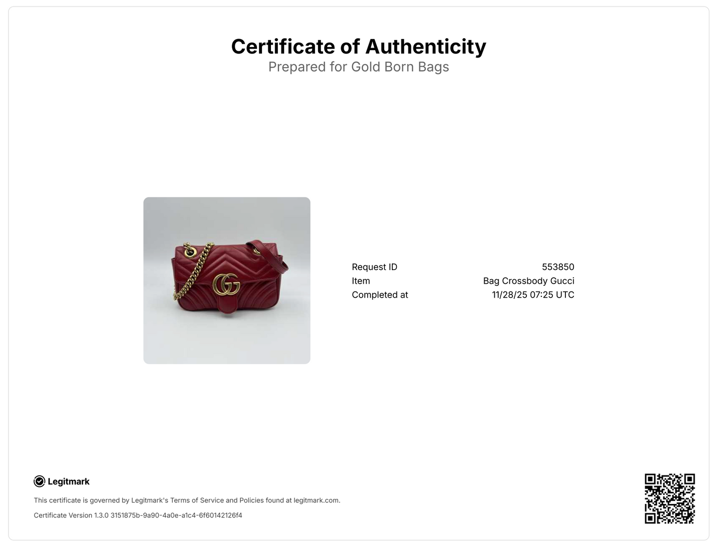 GG Marmont Flap Bag Matelasse Leather Mini