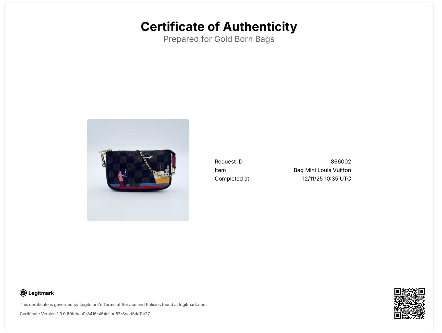 Damier Ebene Pochette Accessoires Mini Limited Edition