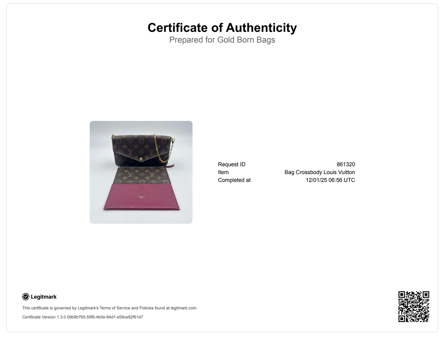 Monogram Pochette Felicie Chain Wallet Fuchsia