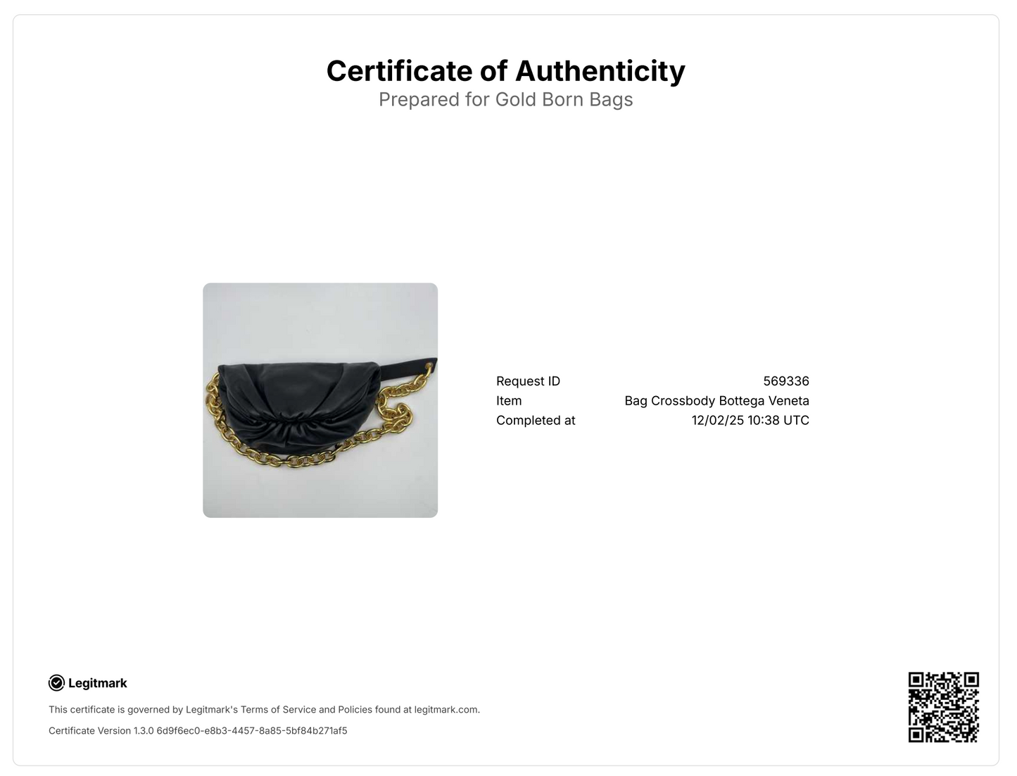 Belt Chain Pouch Waist Bag Black