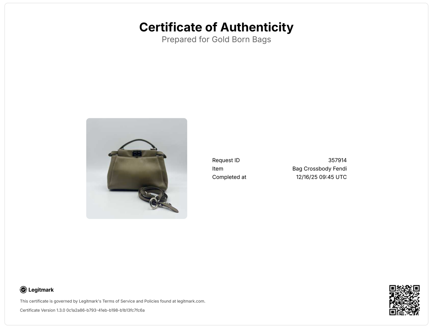 Nappa Mini Peekaboo Iconic Satchel Tortora