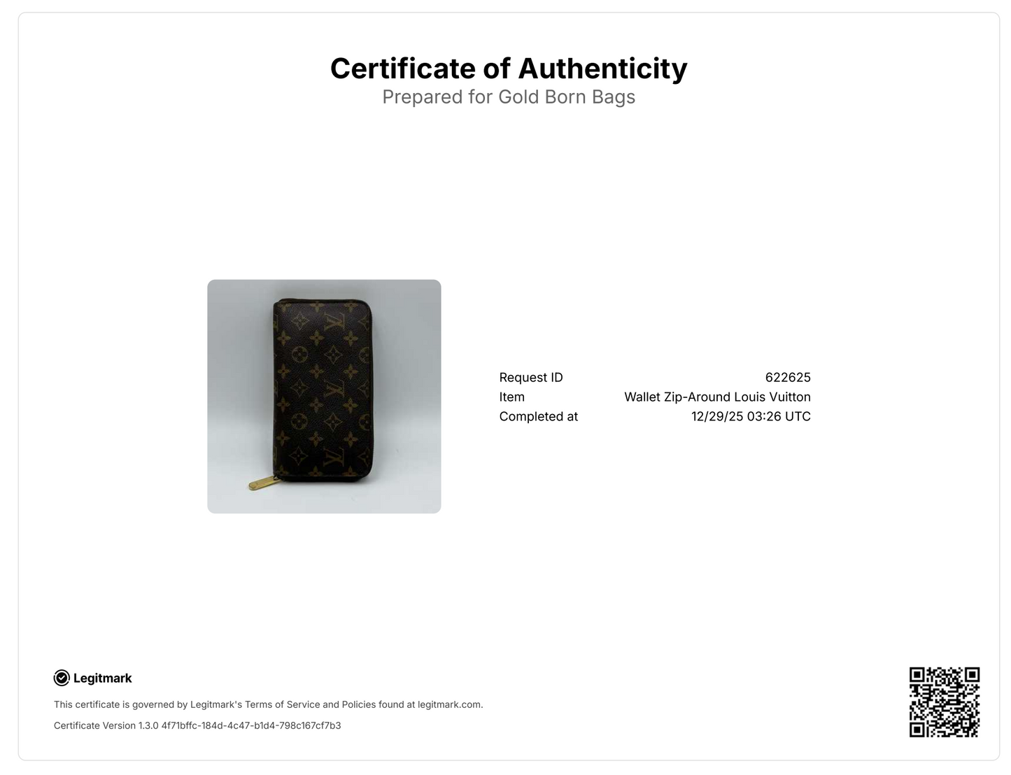 Monogram Zippy Organizer Wallet