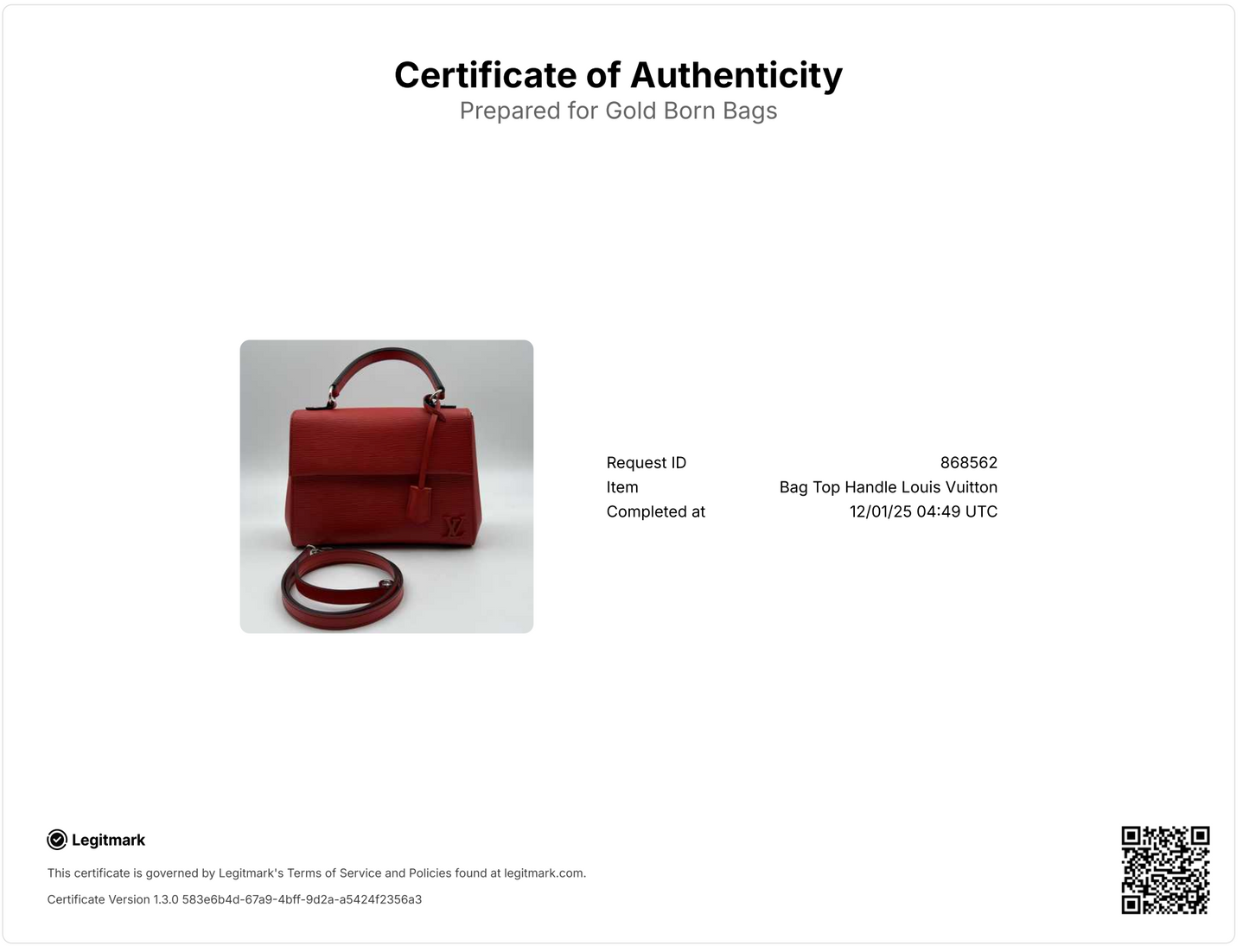 Epi Leather Cluny BB