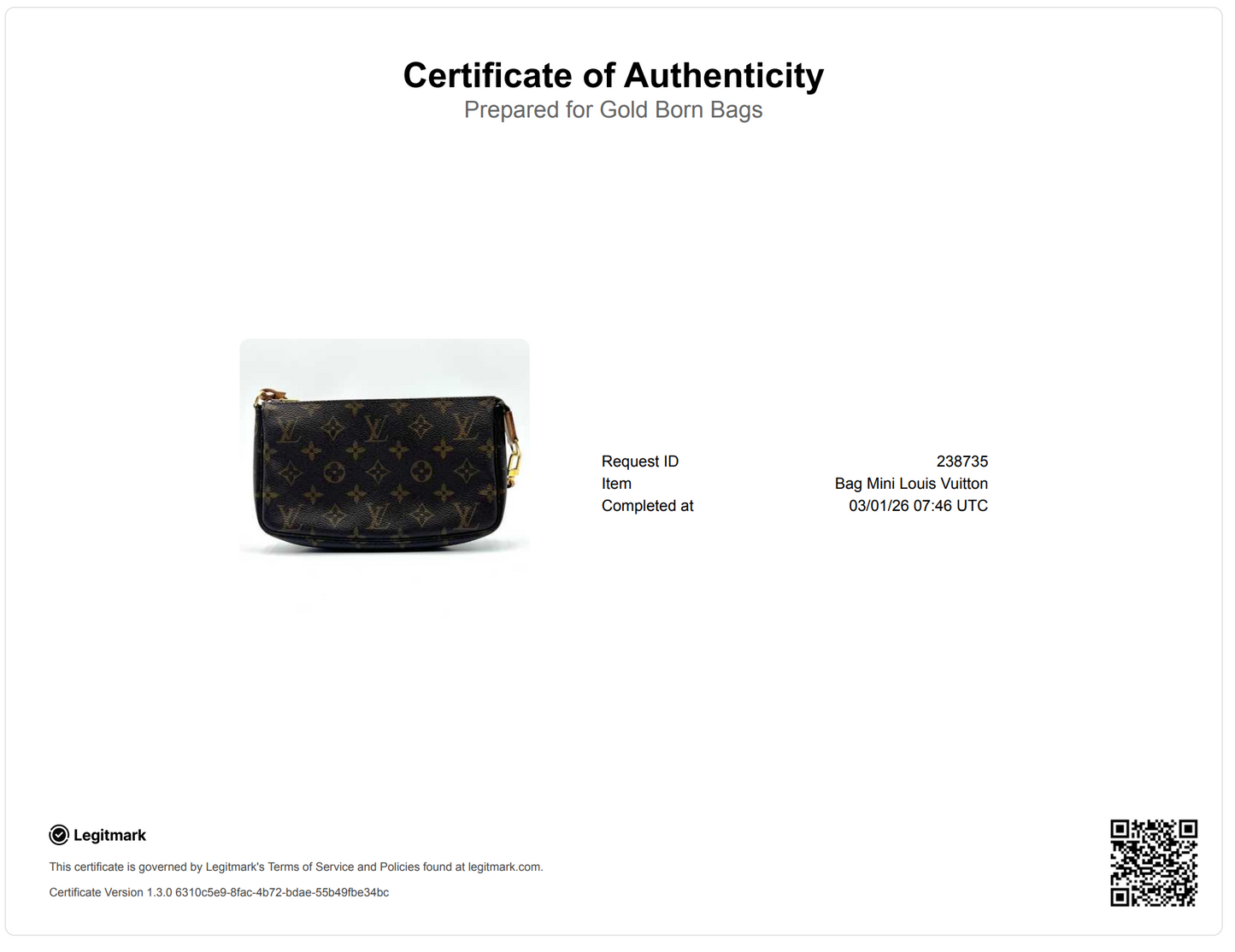 Monogram Canvas Pochette Accessories