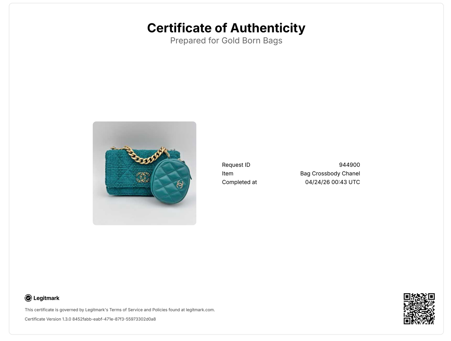 Chanel 19 WOC with Coin Purse