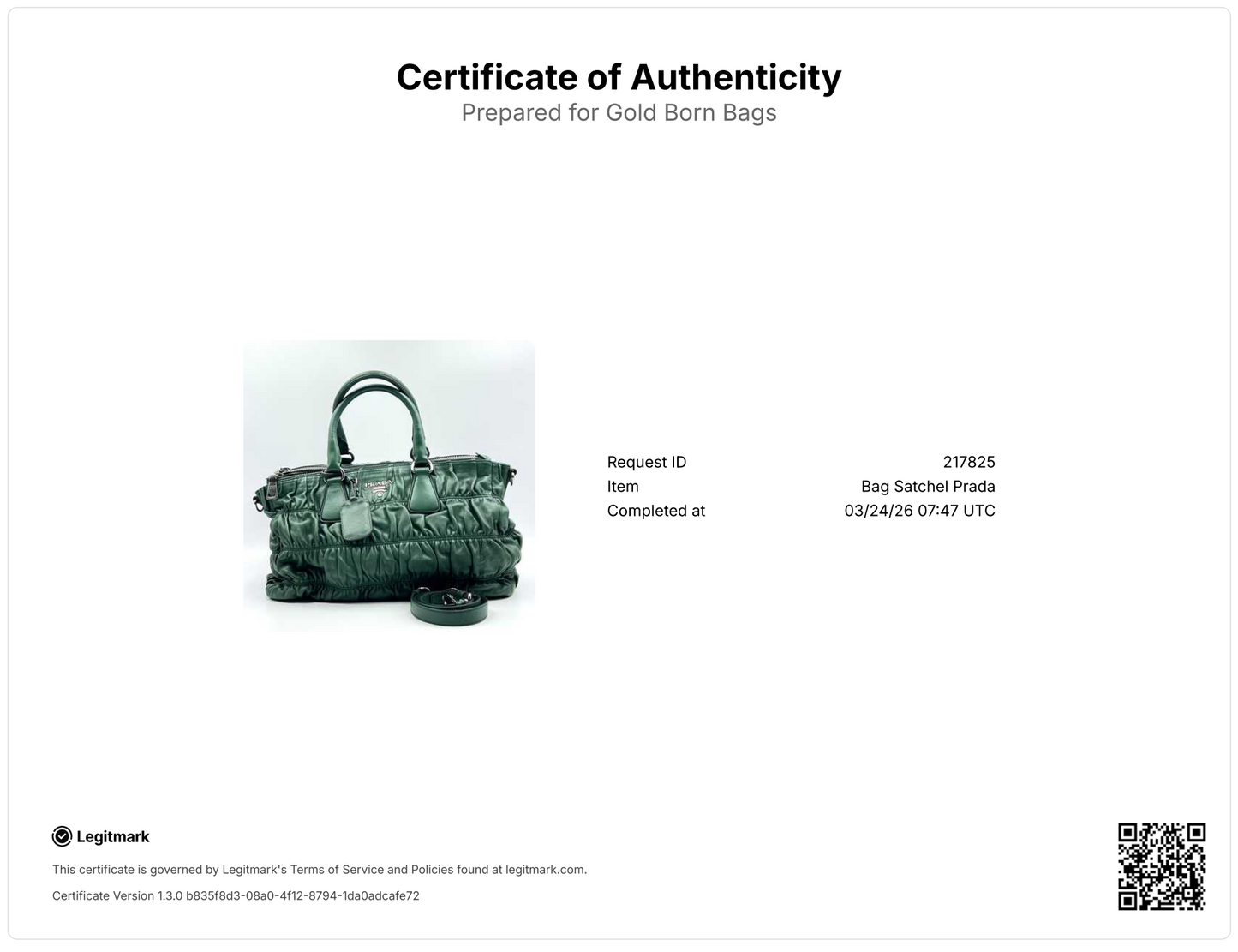 Nappa Gaufre Double Zip Tote Green