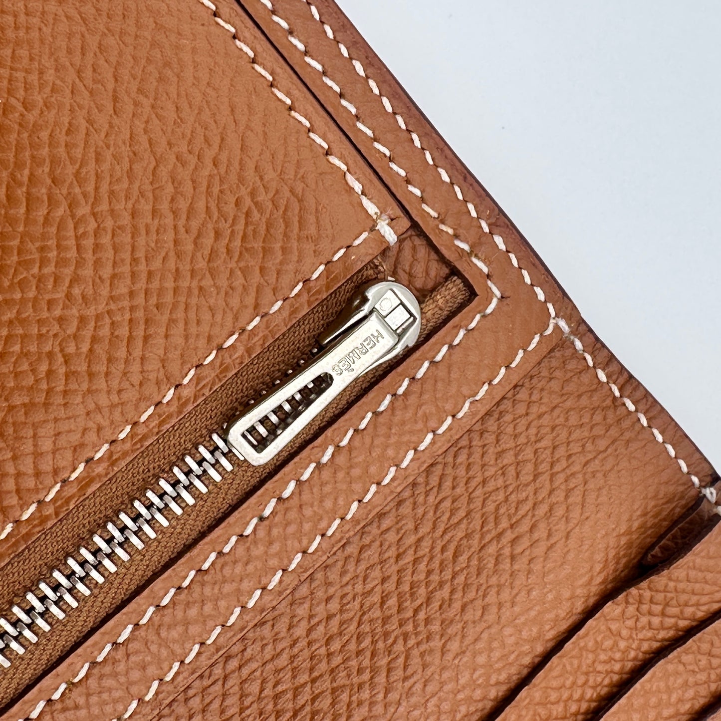 Béarn leather wallet Brown