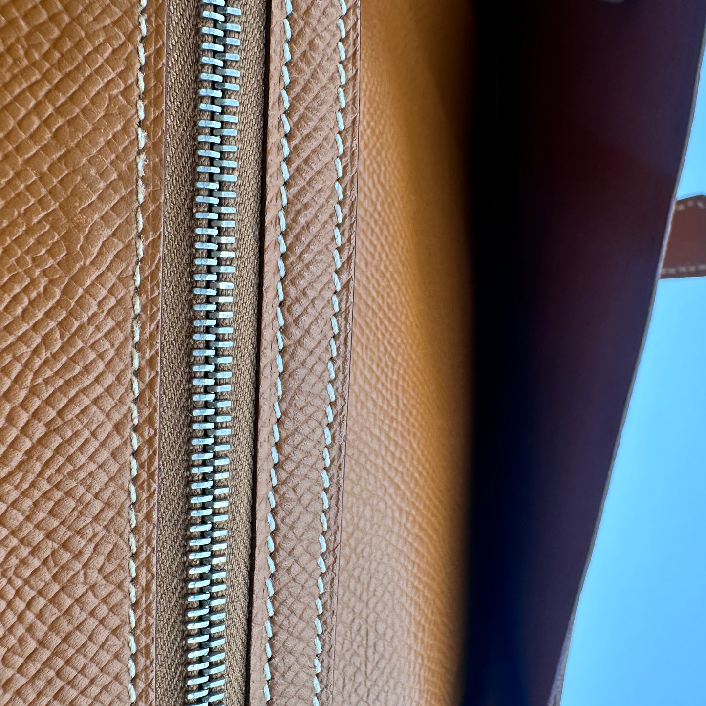 Béarn leather wallet Brown