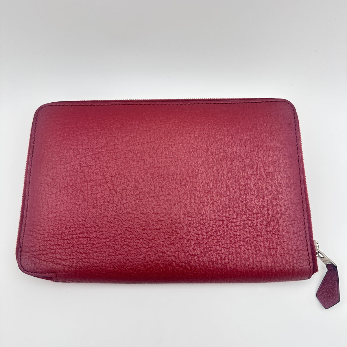 Hermès Evergrain Azap GM Combined Wallet Dusty Rose