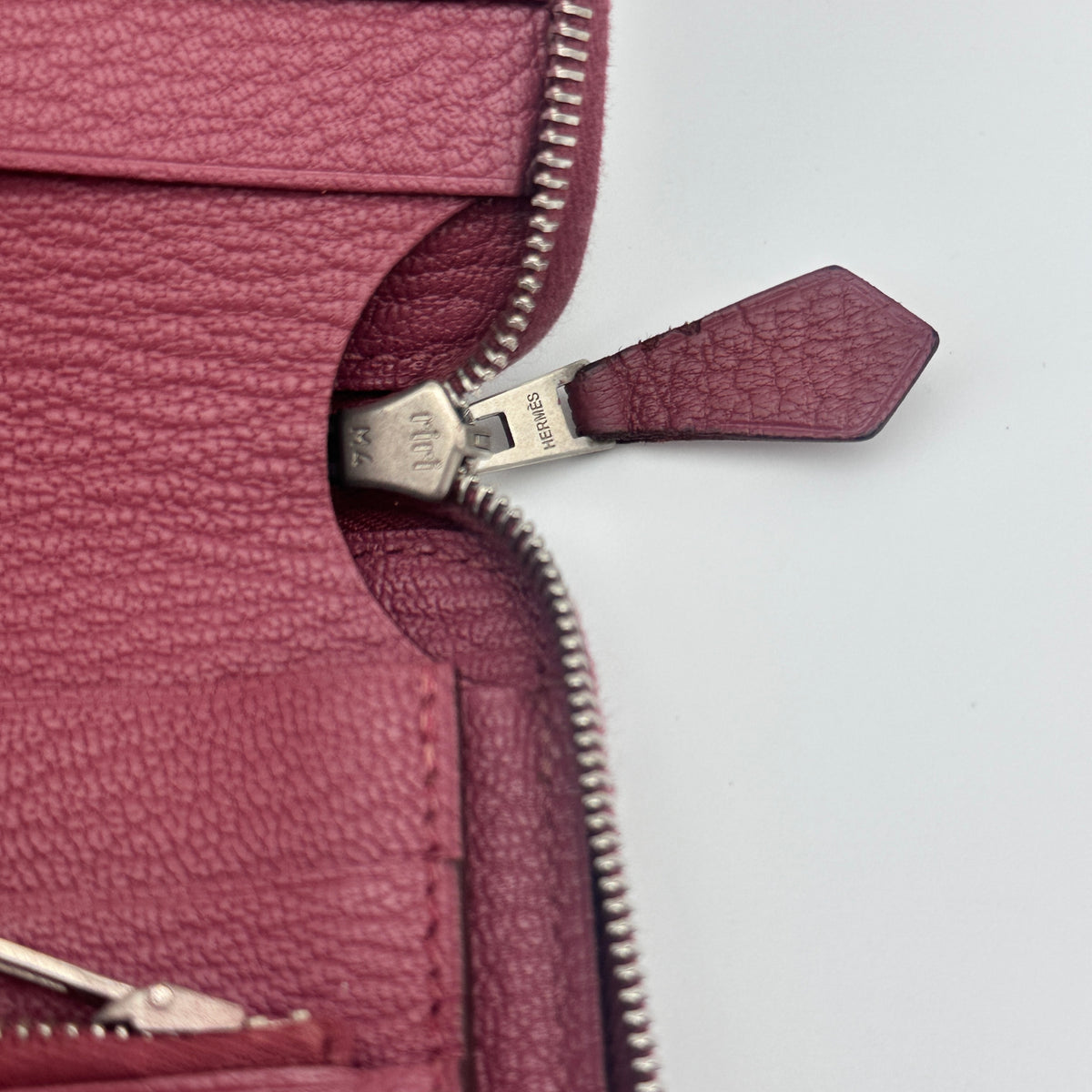 Hermès Evergrain Azap GM Combined Wallet Dusty Rose — view 5 of 9 Evergrain Azap GM Combined Wallet Dusty Rose, view 5 of 9