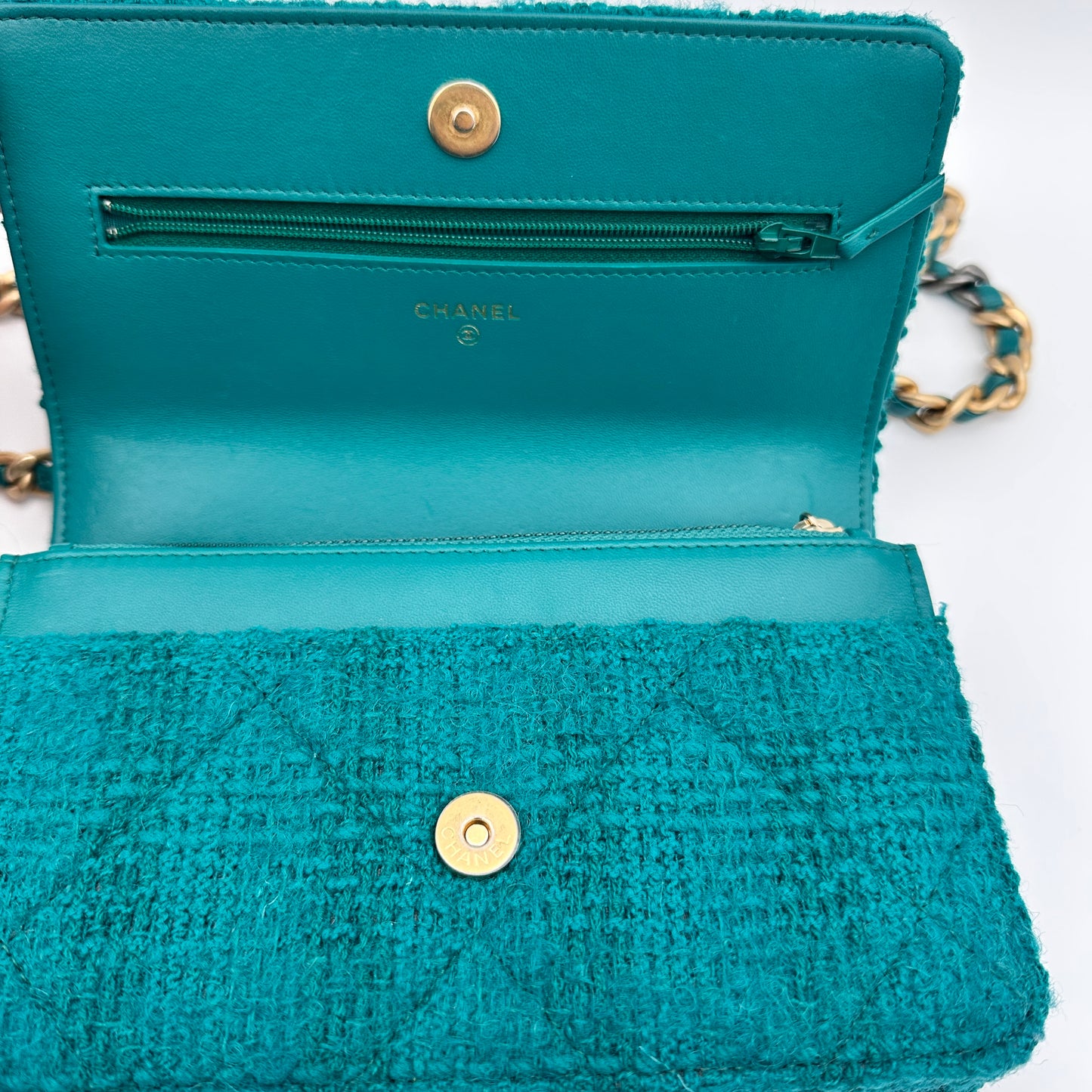 Chanel 19 WOC with Coin Purse