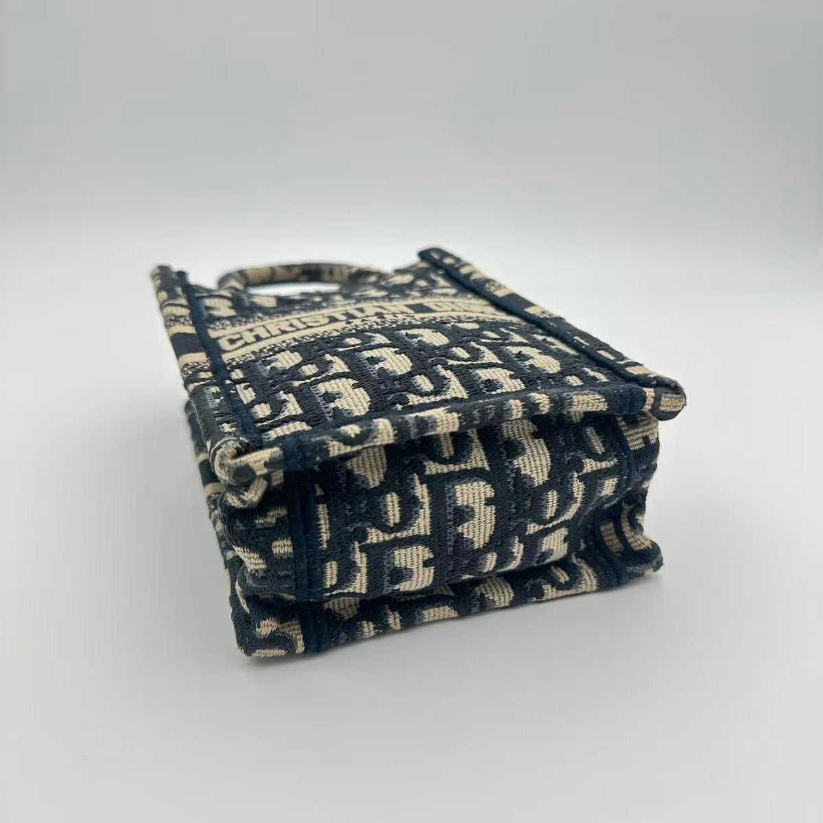 Dior Book Tote Phone Bag Embroidered Canvas Mini — view 3 of 8 Book Tote Phone Bag Embroidered Canvas Mini, view 3 of 8