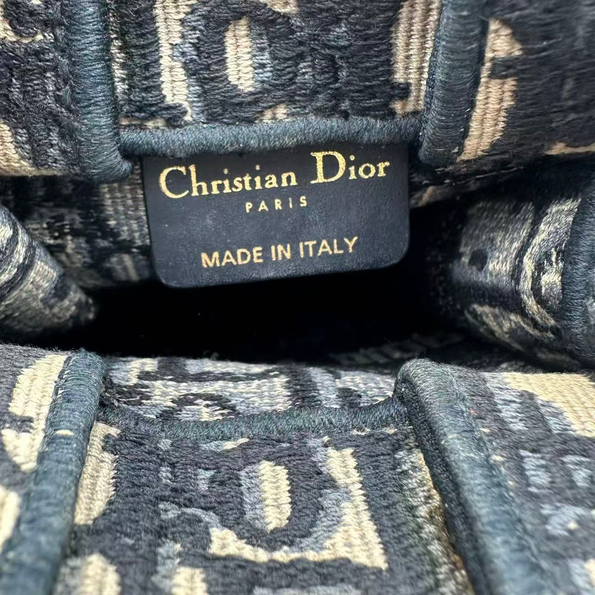 Dior Book Tote Phone Bag Embroidered Canvas Mini — view 5 of 8 Book Tote Phone Bag Embroidered Canvas Mini, view 5 of 8