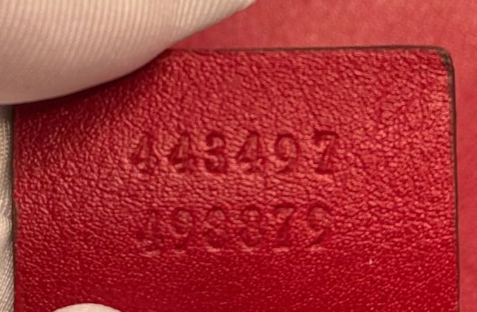 GG Marmont Flap Bag Matelasse Velvet Small Red